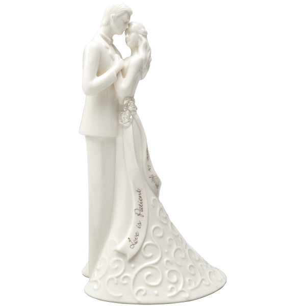 Language of Love Ceramic 8.25" Wedding Ornament