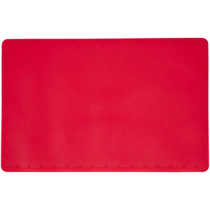 Dark Red Silicone Baking Mat for Prep and Oven Use, 10.2 x 16-Inch