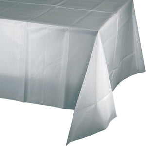 Silver Table Cover 54" 108"
