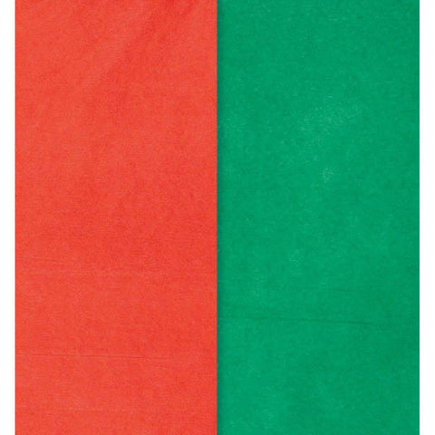 Red & Green Tissue Sheets, 40ct