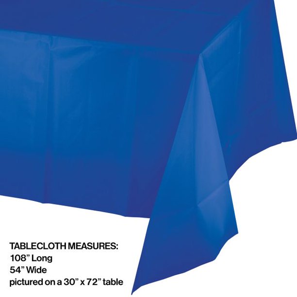 Cobalt Table Cover 54" 108"
