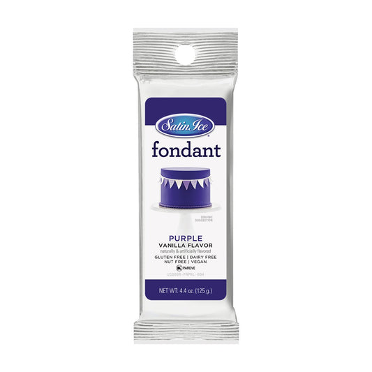Purple Vanilla Fondant - 4.4oz Packet
