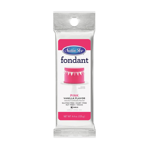 Pink Vanilla Fondant - 4.4oz Packet