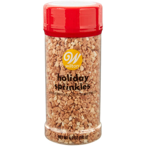 Gingerbread Crunch Sprinkles for Cake and Cookie Decorating, 4.9 oz.
