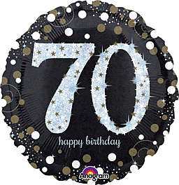 Sparkling Birthday 18" Balloon - 70