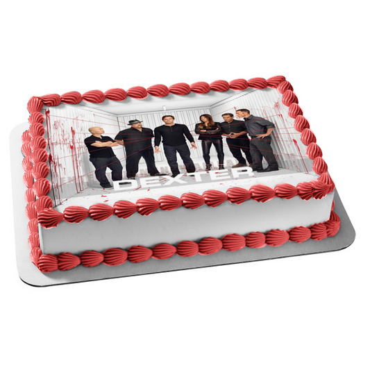 Dexter Morgan Quinn Angel Debra Harry Masuka Edible Cake Topper Image ABPID26991