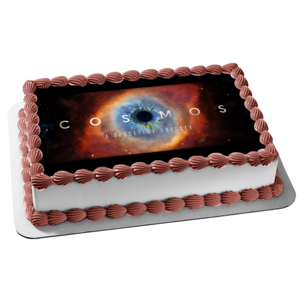 Cosmos a Spacetime Odyssey Gas Nebula Edible Cake Topper Image ABPID27051