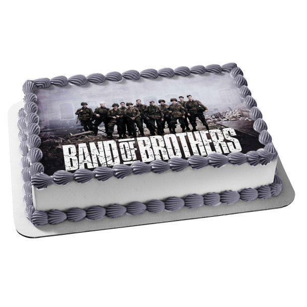 Band of Brothers Stsgt. William Guarnere Soldiers Edible Cake Topper Image ABPID27112