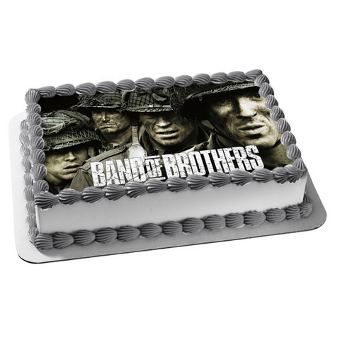Band of Brothers Stsgt. William Guarnere T-4. George Luz Edible Cake Topper Image ABPID27113