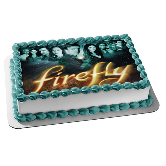 Firefly Malcom Kaylee Jayne Inara River Hoban Zoe Simon Shepherd Edible Cake Topper Image ABPID27188
