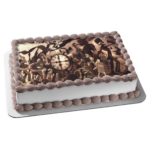 My Chemical Romance the Black Parade Edible Cake Topper Image ABPID27213