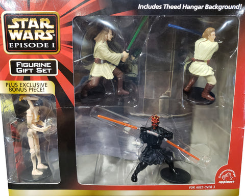 Star Wars Episode 1 PVC Figurine Set With Bonus Figure