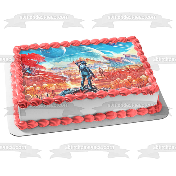 The Outer Worlds Stranger Edible Cake Topper Image ABPID50858