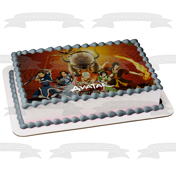 Avatar the Last Airbender Edible Cake Topper Image ABPID51415