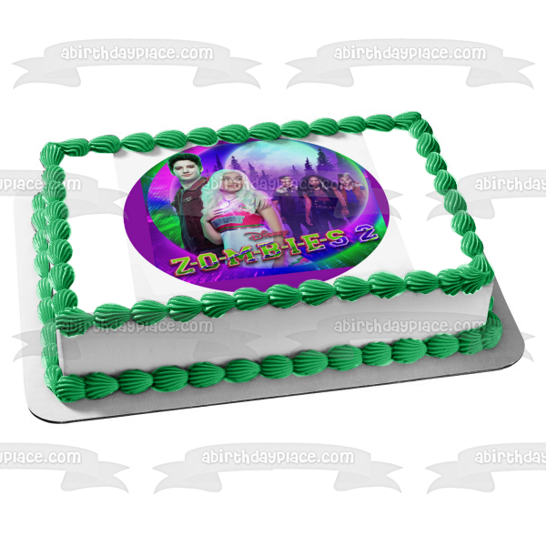 Disney Zombies 2 Zed Addison Edible Cake Topper Image ABPID51030