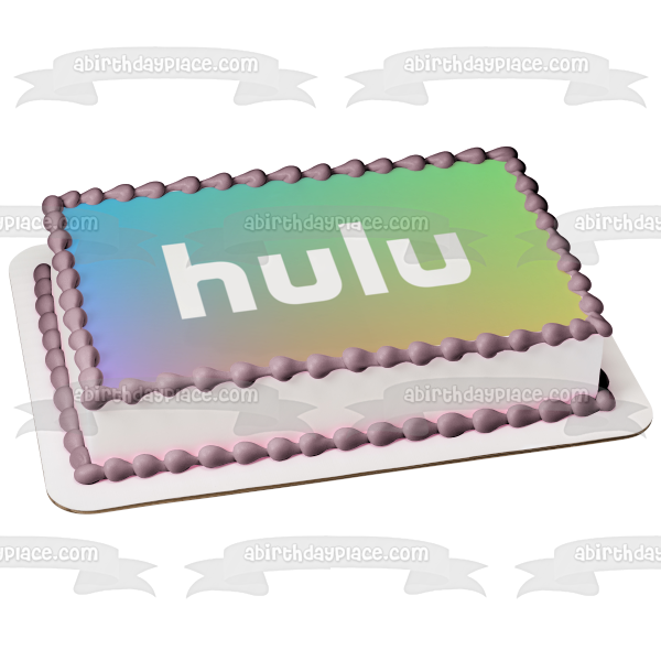 Hulu Logo Edible Cake Topper Image ABPID51305