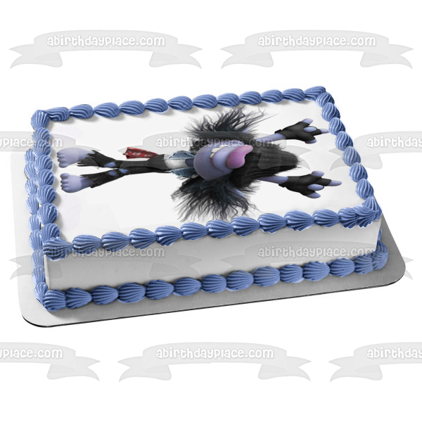Trolls World Tour Thrash Edible Cake Topper Image ABPID51332