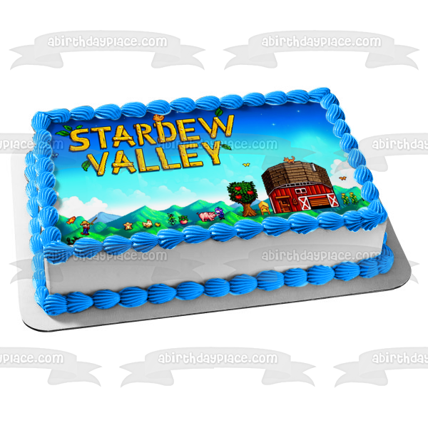 Stardew Valley Edible Cake Topper Image ABPID51380