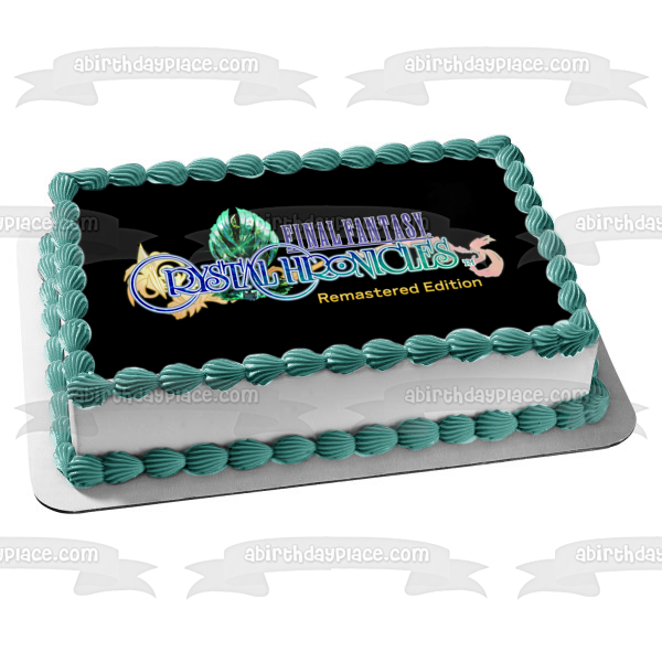 Final Fantasy Crystal Chronicles Remastered Edition Edible Cake Topper Image ABPID51879