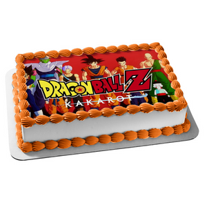Dragon Ball Z: Kakarot Yamcha Piccolo Trunks Chiaotzu Edible Cake Topper Image ABPID51874