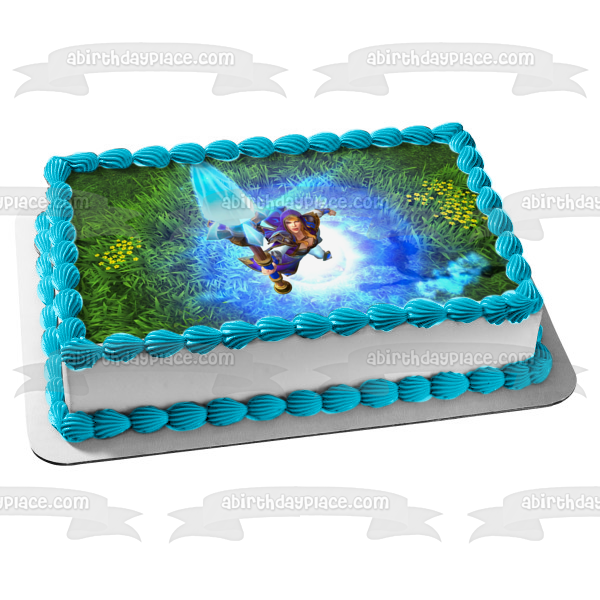 Warcraft 3: Reforged Arthas Menethil Edible Cake Topper Image ABPID51893
