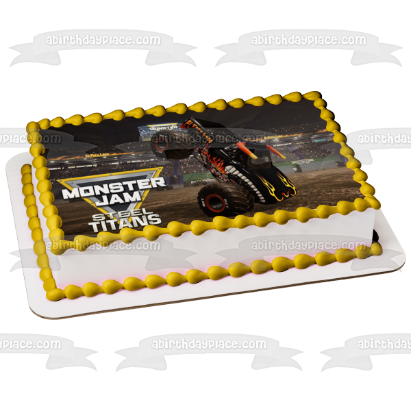 Imagen comestible para tarta de Monster Jam Steel Titans Monster Truck ABPID51910 