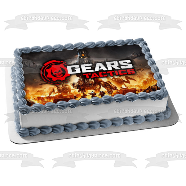 Gears Tactics Brumak Corpser Edible Cake Topper Image ABPID51924