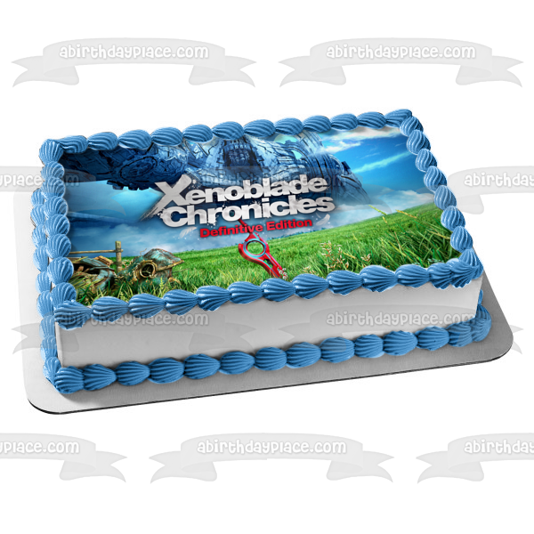 Xenoblade Chronicles Definitive Edition Edible Cake Topper Image ABPID51951