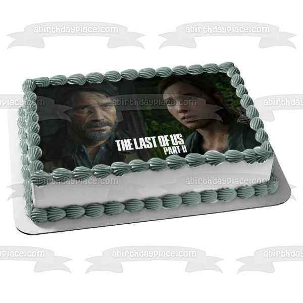 The Last of Us Part 2 Ellie Joel Edible Cake Topper Image ABPID51966