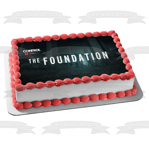 Control: The Foundation Expansion 1 Edible Cake Topper Image ABPID51974