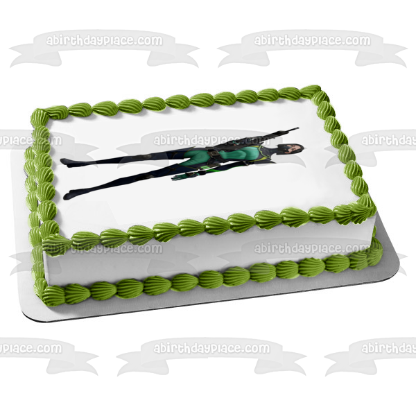Valorant Character Viper Edible Cake Topper Image ABPID51723