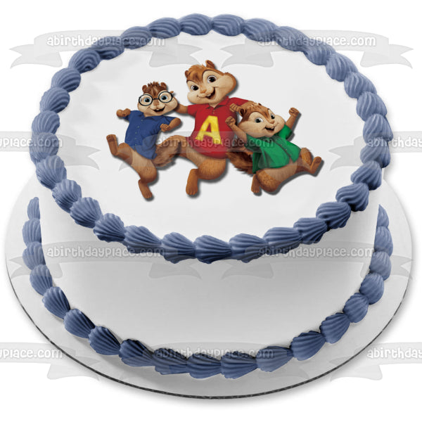 Alvin and the Chipmunks Simon Theodore Edible Cake Topper Image ABPID03220