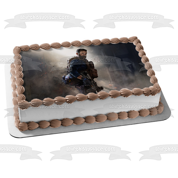Call of Duty: Modern Warfare Captain Price Edible Cake Topper Image ABPID51727