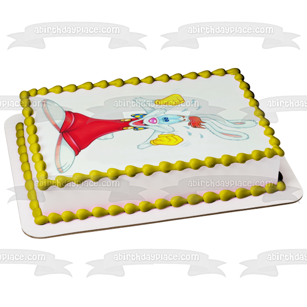 Warner Brothers Movie Who Framed Roger Rabbit Edible Cake Topper Image ABPID51779
