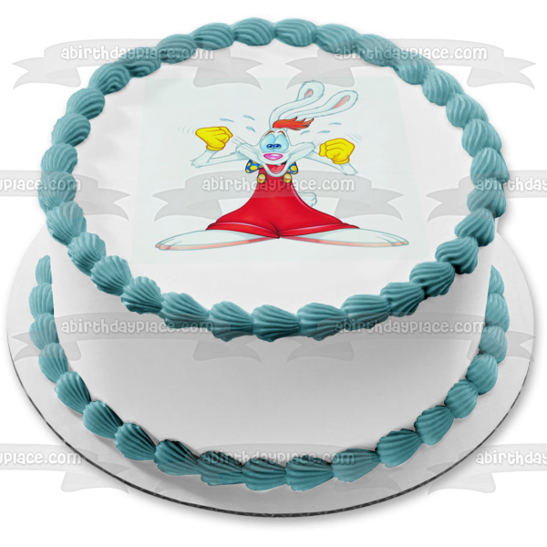 Warner Brothers Movie Who Framed Roger Rabbit Edible Cake Topper Image ABPID51779