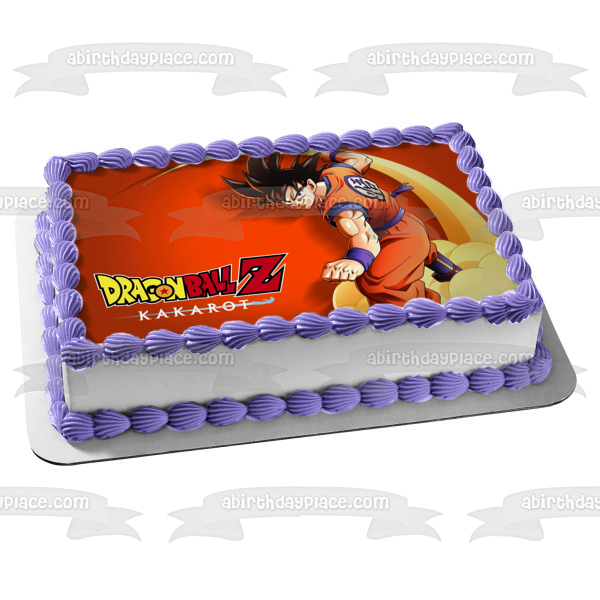 Dragon Ball Z: Kakarot Edible Cake Topper Image ABPID51788