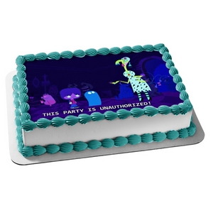 Foster's Home for Imaginary Kids This Party Is Unauthorized Edible Cake Topper Image ABPID52048