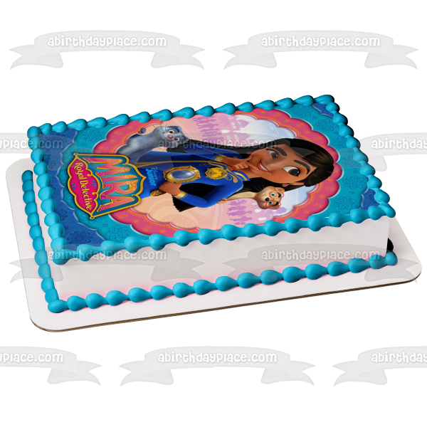 Mira Royal Detective Mikku Chikku Edible Cake Topper Image ABPID52156
