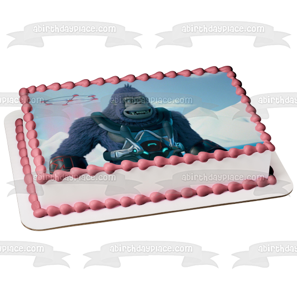 King Kong King of the Apes White Mountains Droid Edible Cake Topper Image ABPID00248