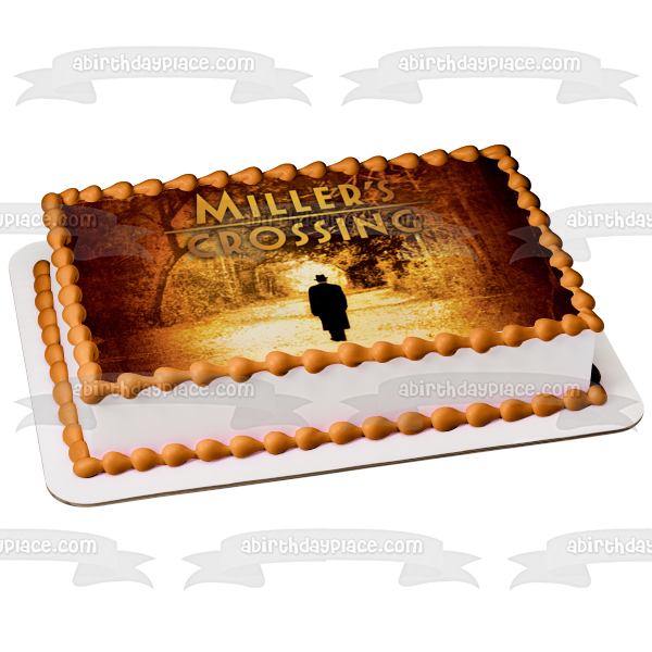 Miller's Crossing Movie Gangster Edible Cake Topper Image ABPID52313