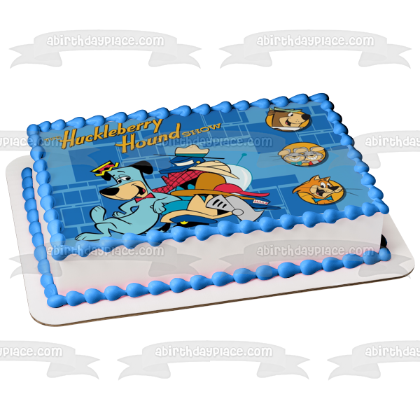 The Huckleberry Hound Show Yogi Bear Pixie Dixie and Mr. Jinks Edible Cake Topper Image ABPID00586