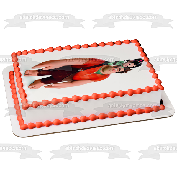 Wreck-It Ralph Vanellope Von Schweetz Disney Edible Cake Topper Image ABPID00623