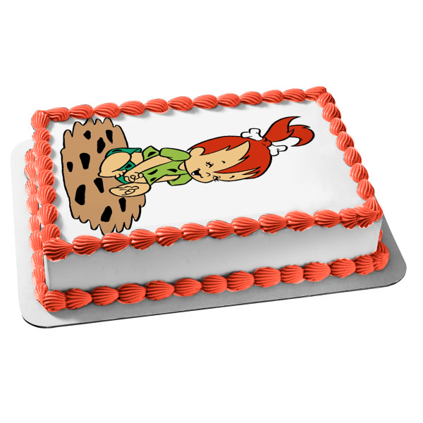 The Flintstones Pebbles Wilma Flintstone-Rubble Edible Cake Topper Image ABPID00139