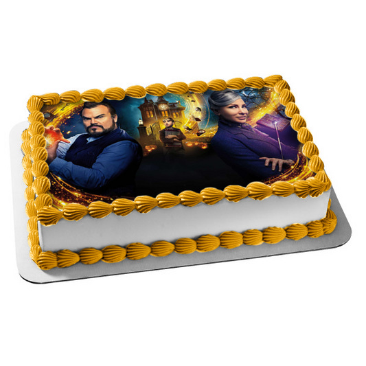 The House with a Clock In Its Walls Movie Poster Edible Cake Topper Image ABPID00008