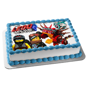 The LEGO Movie 2: The Second Part Edible Cake Topper Image ABPID00184