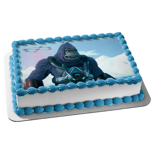 King Kong King of the Apes White Mountains Droid Edible Cake Topper Image ABPID00248