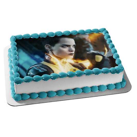 Deadpool Negasonic Teenage Warhead - Decoración comestible para tarta, imagen ABPID00460 