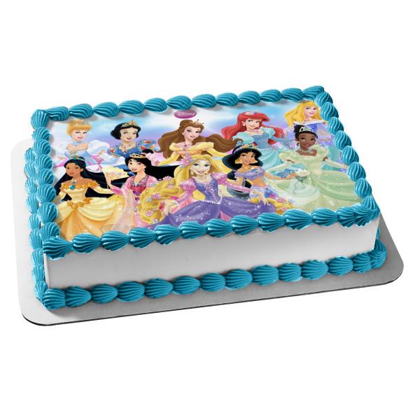 Disney Princess Mulan Snow White Cinderella Edible Cake Topper Image ABPID00486