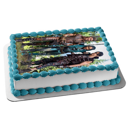 Disney Channel Descendants 3 Uma Harry Hook Edible Cake Topper Image ABPID00611