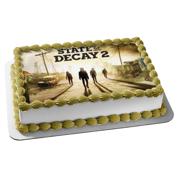 State of Decay 2 Zombies Edible Cake Topper Image ABPID00667